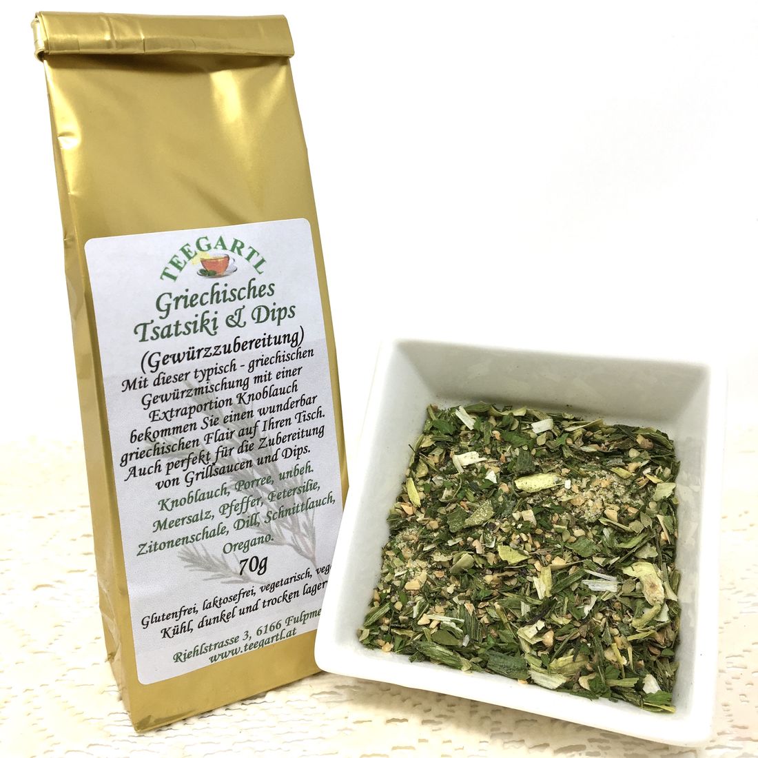 Griechisches Tsatsiki & Dip Gewürzmischung